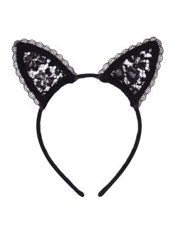 Fleur Du Mal Lace Cat Ears -Lingerie Store ac0002 0100 1