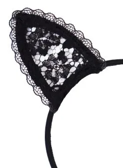 Fleur Du Mal Lace Cat Ears -Lingerie Store ac0002 0100 3