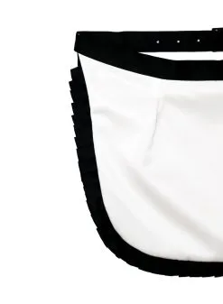 Fleur Du Mal French Maid Set -Lingerie Store apron white2