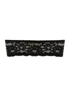 Fleur Du Mal Charlotte Bandeau Bra 16 Fleur Du Mal Charlotte Bandeau Bra -Lingerie Store backbandeau blk lace1