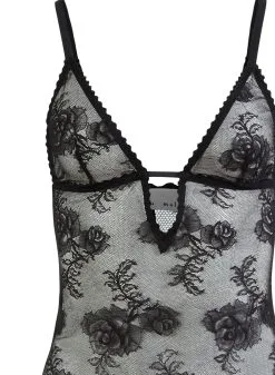 Fleur Du Mal Bouquet Lace Slip -Lingerie Store bouquetslipflat2