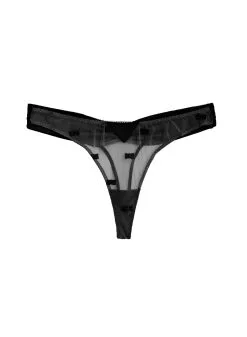 Fleur Du Mal Bow Embroidery Thong -Lingerie Store bowembroiderythongflat1 0c942f44 d16d 4941 8028 c1c1fa2a89b4