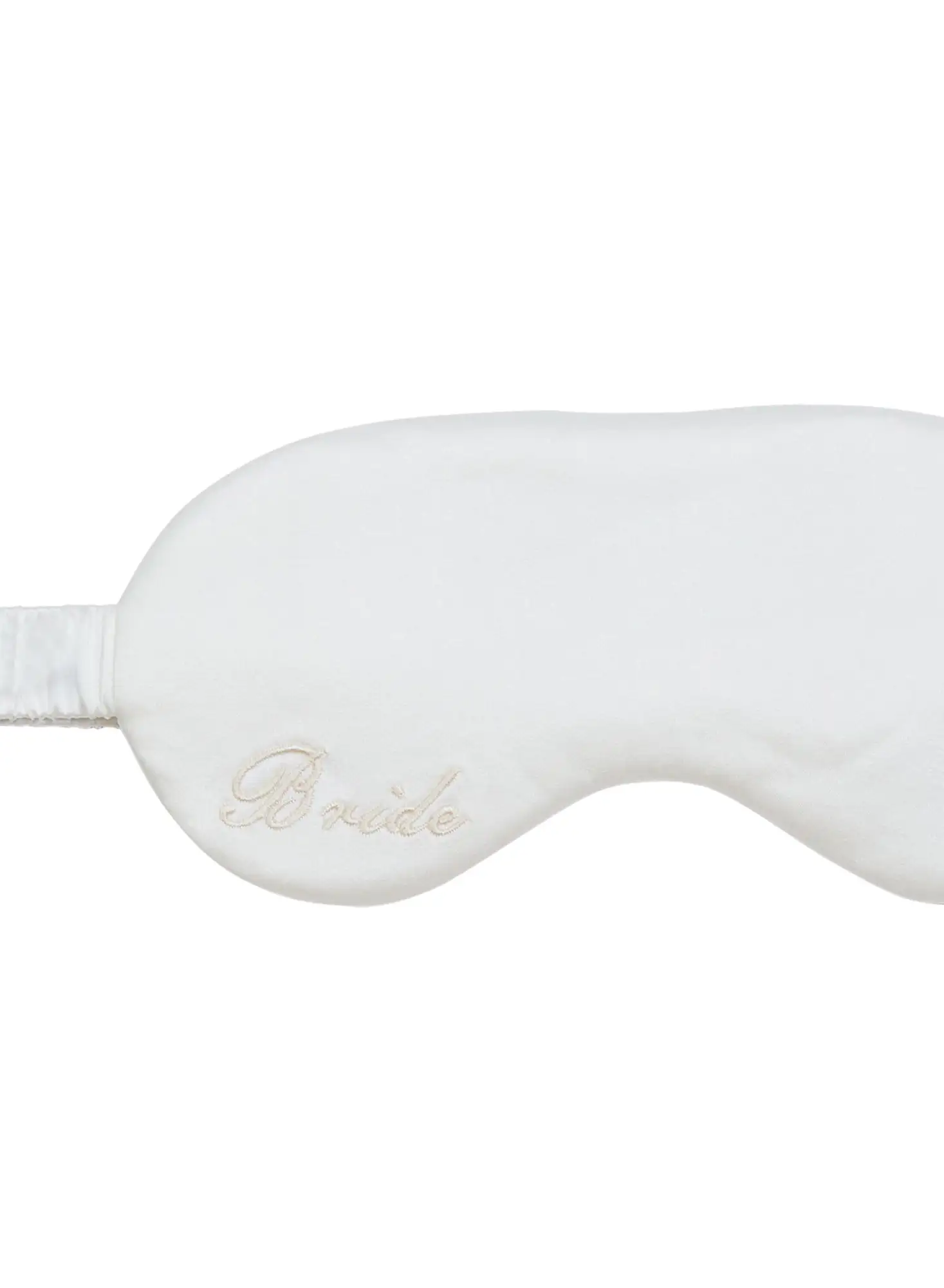 Fleur Du Mal Bridal Silk Eye Mask 2 Fleur Du Mal Bridal Silk Eye Mask - Image 2