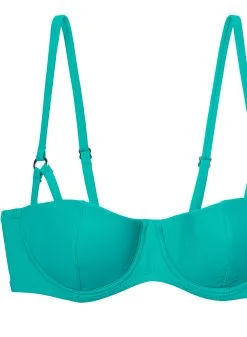 Fleur Du Mal Cup Sized Swim Top -Lingerie Store capritopflat2