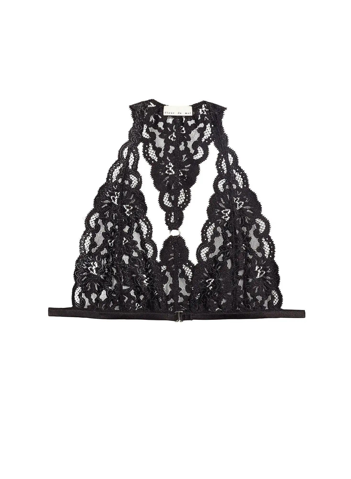 Fleur Du Mal Charlotte Racer Back Bra 2 Fleur Du Mal Charlotte Racer Back Bra - Image 2