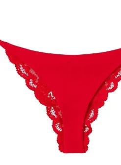 Fleur Du Mal Charlotte Lace Seamless String Cheeky -Lingerie Store charlottestringcheekyrougeflat2 92fa9e3d 89bb 4ffb acf1 ef9ef4c346a0