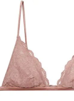 Fleur Du Mal Charlotte Triangle Bra -Lingerie Store charlottetriangletanflat2