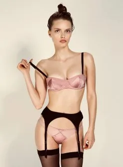 Fleur Du Mal Top Stitch Thong