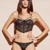 Fleur Du Mal Crochet Lace Slim Thong