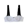 Fleur Du Mal Crochet Lace Balconette Bra