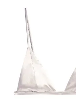 Fleur Du Mal Luxe Triangle Bra -Lingerie Store crop Vegas Giovanni Fleur Du Mal Jan 8