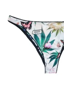 Fleur Du Mal Botanical Cheeky -Lingerie Store crop web botanical cheeky papillion white