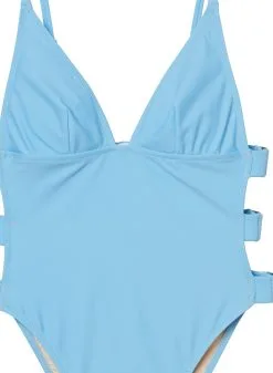 Fleur Du Mal High Leg Cutout One Piece -Lingerie Store cutoutonepieceflat2