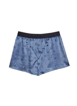 Fleur Du Mal Unisex Boxer Short -Lingerie Store deepslateboxerflat1
