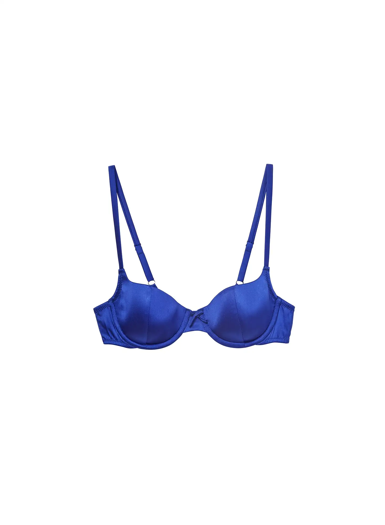 Fleur Du Mal Satin Luxe Balconette Bra 3 Fleur Du Mal Satin Luxe Balconette Bra - Image 3