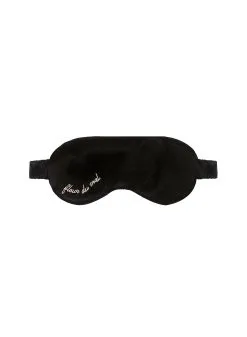 Fleur Du Mal Logo Silk Eye Mask