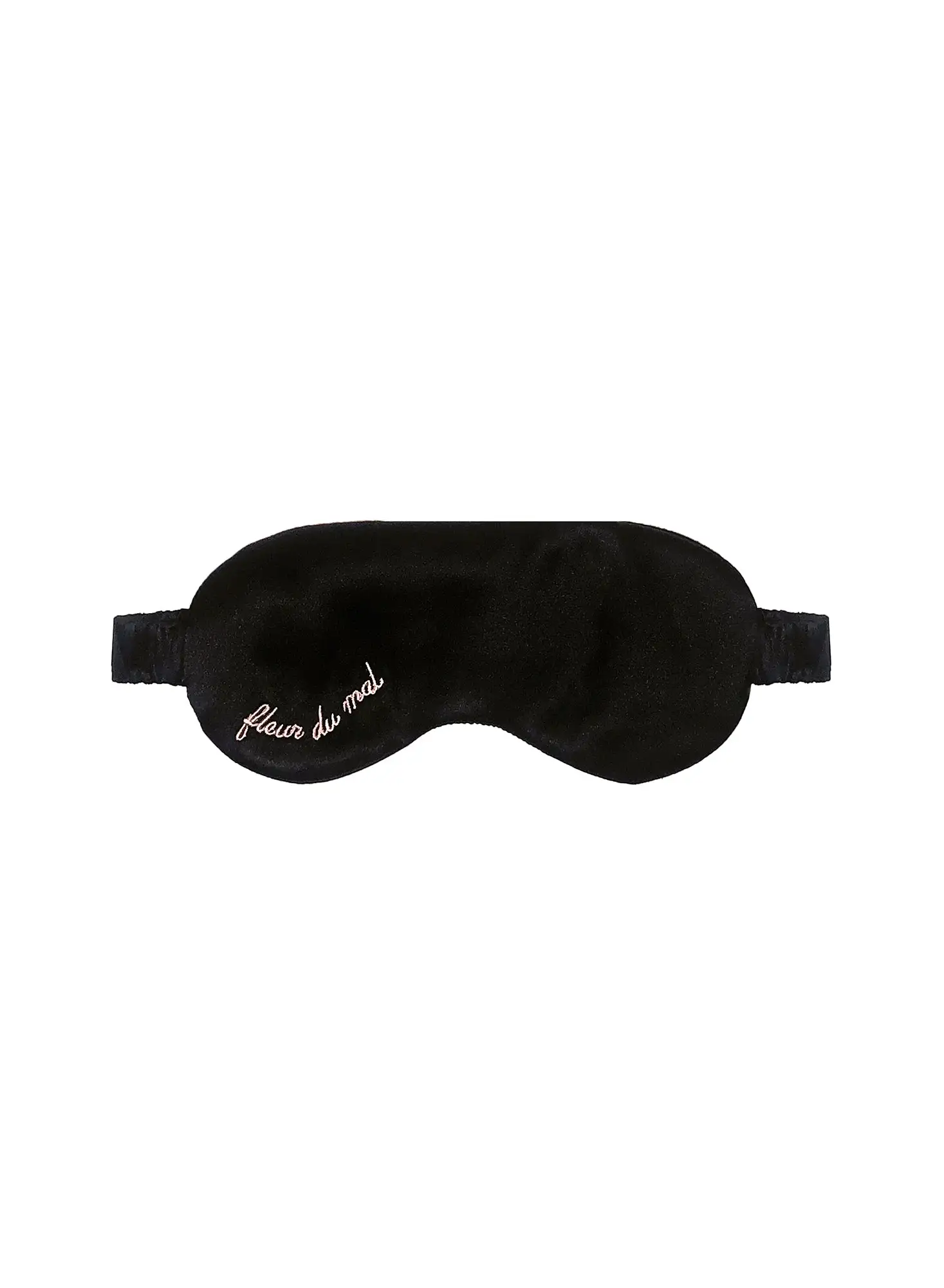 Fleur Du Mal Logo Silk Eye Mask 1 Fleur Du Mal Logo Silk Eye Mask