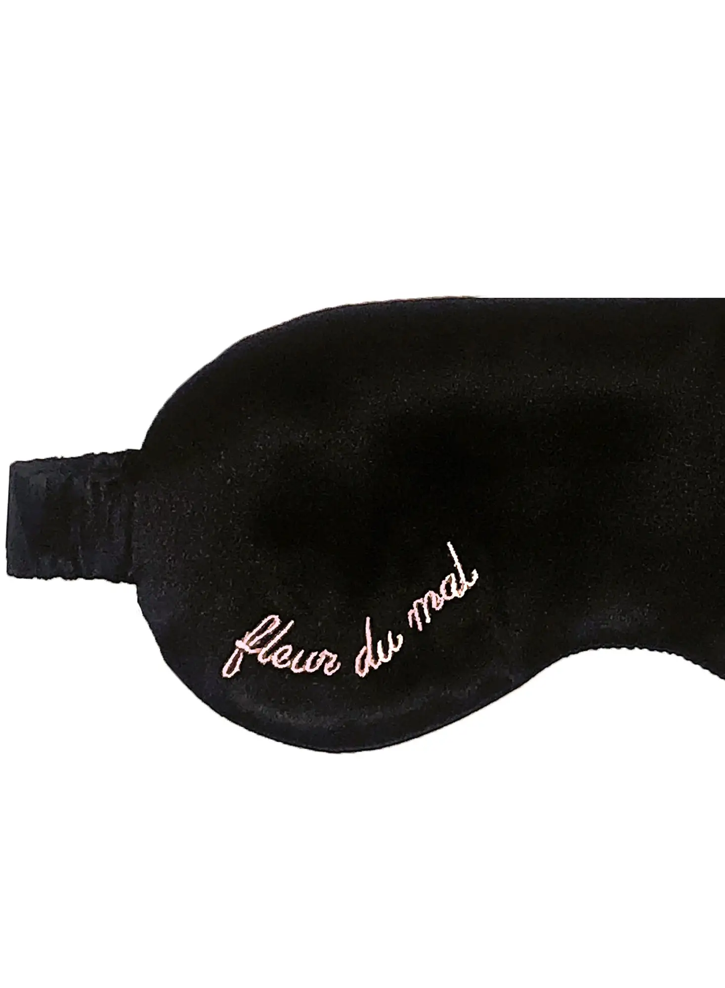Fleur Du Mal Logo Silk Eye Mask 4 Fleur Du Mal Logo Silk Eye Mask - Image 4