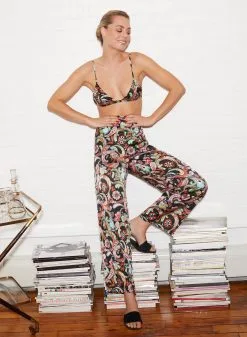 Fleur Du Mal Luxe Triangle Bra