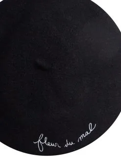 Fleur Du Mal Fleur Beret -Lingerie Store fleurberetflat2