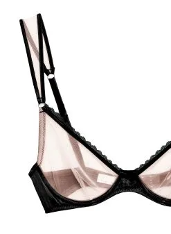 Fleur Du Mal Framed Demi Bra -Lingerie Store framed bra new flat2
