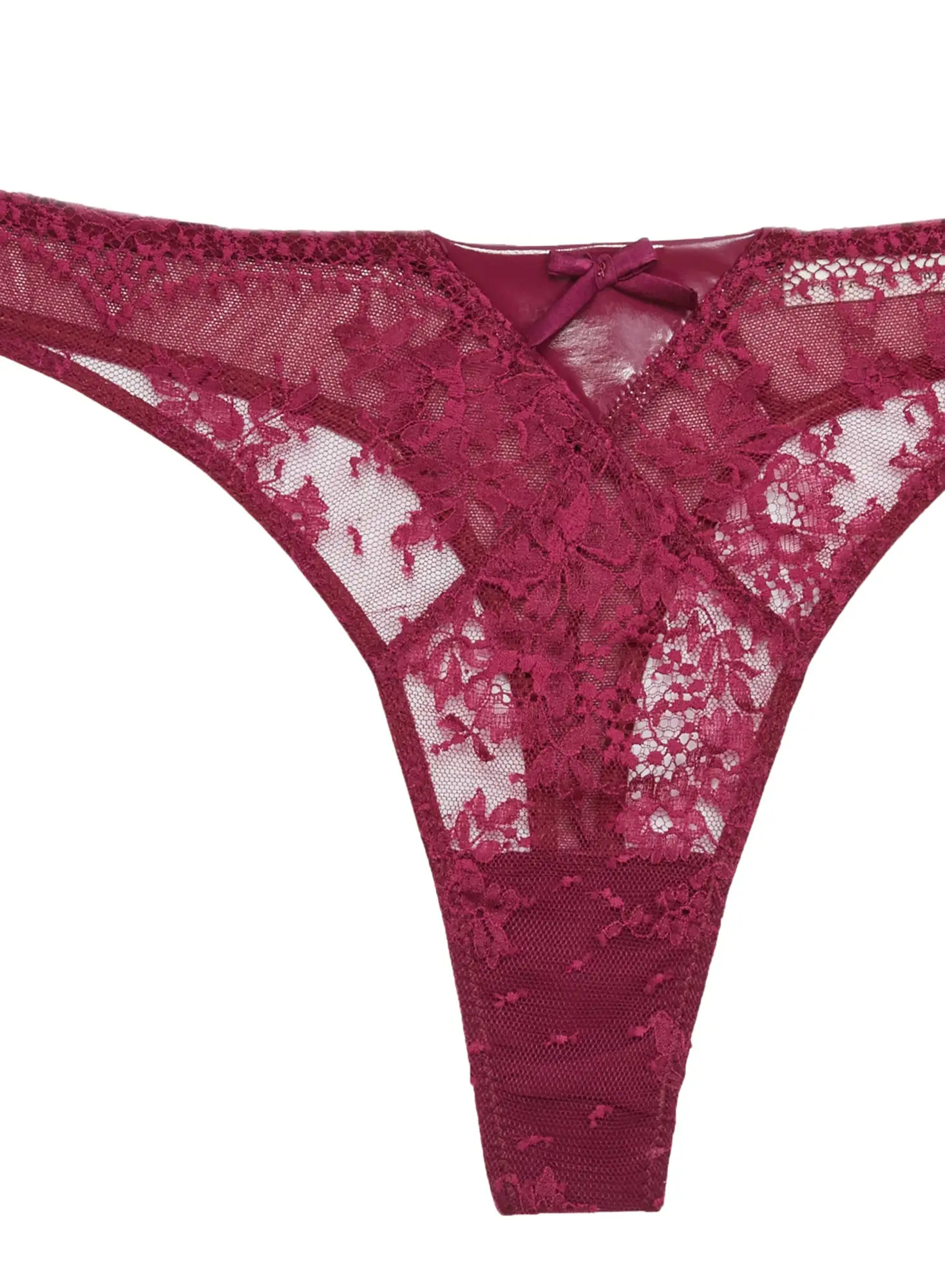 Fleur Du Mal Frankie Lace PVC Thong 8 Fleur Du Mal Frankie Lace PVC Thong - Image 8