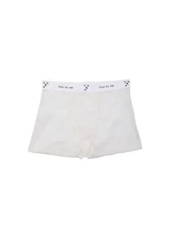 Fleur Du Mal Bouquet Lace Boxer Brief -Lingerie Store ivorybouquetboxerflat1