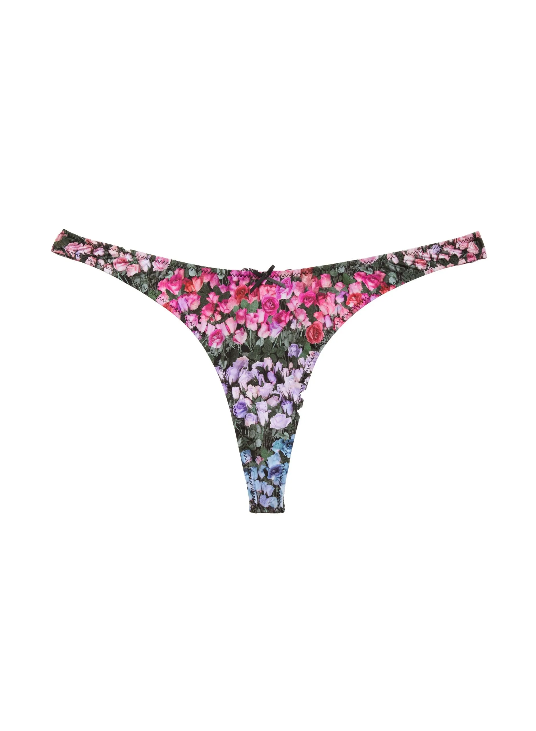 Fleur Du Mal Jersey High Leg Thong 5 Fleur Du Mal Jersey High Leg Thong - Image 5