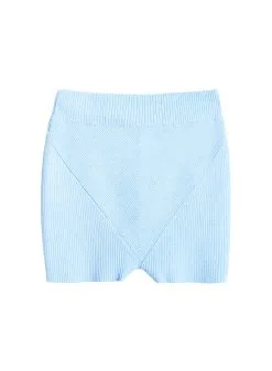 Fleur Du Mal Knit Rib Short -Lingerie Store knitribshortflat1