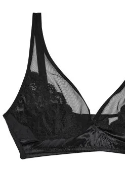 Fleur Du Mal Fuller Cup Charlotte Soft Bralette -Lingerie Store largercupsoftbraletteflat2