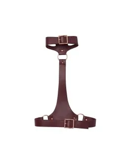 Fleur Du Mal Leather Harness -Lingerie Store leatherharnessflat1