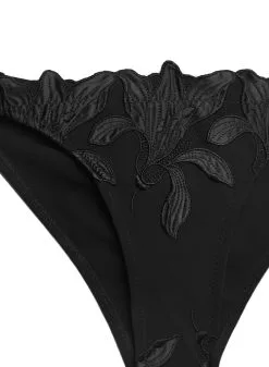 Fleur Du Mal Lily Grommet Bikini Bottom 13 Fleur Du Mal Lily Grommet Bikini Bottom -Lingerie Store lilygrommetbikinibottomflat2