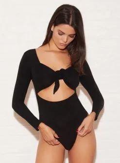 Fleur Du Mal Bow Bodysuit 12 Fleur Du Mal Bow Bodysuit -Lingerie Store look25B 2482crop
