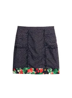 Fleur Du Mal Polka Dot Love Bound Skirt -Lingerie Store loveboundskirtflat1