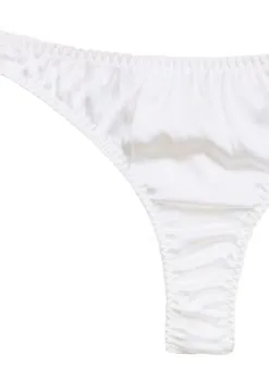 Fleur Du Mal Luxe Thong -Lingerie Store luxethongivoryflat2