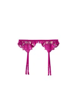 Lingerie Store -Lingerie Store magentavelvetgarterflat1
