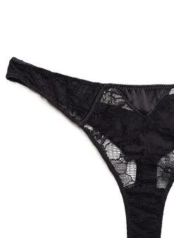 Fleur Du Mal Magnolia Lace Thong 13 Fleur Du Mal Magnolia Lace Thong -Lingerie Store magnolia thong flat2