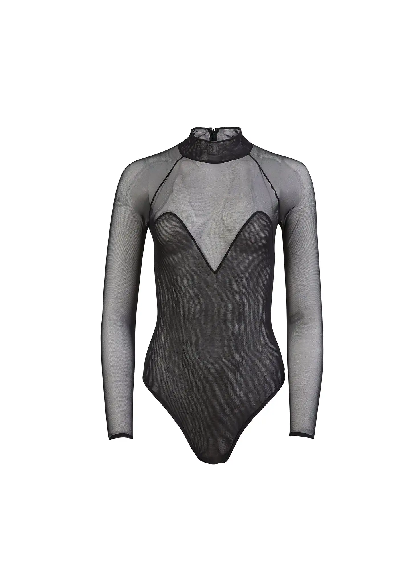 Fleur Du Mal Mesh Long Sleeve Bodysuit 6 Fleur Du Mal Mesh Long Sleeve Bodysuit - Image 6