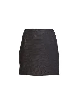 Fleur Du Mal Mesh Mini Skirt -Lingerie Store meshminiflat1