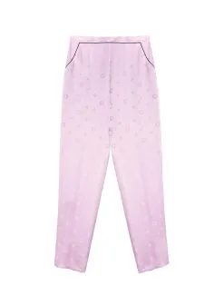 Fleur Du Mal Bedroom To Boardroom Pant -Lingerie Store monogrampjpantsflat1