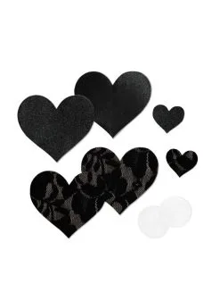 Bristol Black Heart Nippies -Lingerie Store nippies2