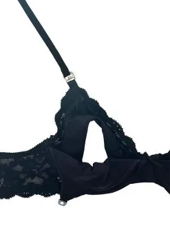 Fleur Du Mal Charlotte Nursing Bra -Lingerie Store nursingbraflat2