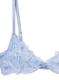 Fleur Du Mal Lily Embroidery Plunge Demi Bra -Lingerie Store pastelskylilydemiflat2 a077b1f5 d048 4f02 8f77 13c8f7cec7e4