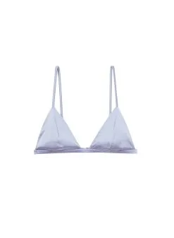 Fleur Du Mal Luxe Triangle Bra -Lingerie Store pastelskytriangleflat1