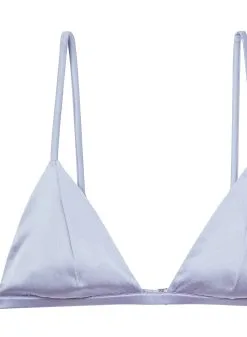 Fleur Du Mal Luxe Triangle Bra -Lingerie Store pastelskytriangleflat2
