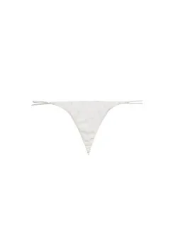 Fleur Du Mal Pearl Luxe V String -Lingerie Store pearlvstringflat1