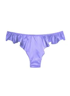 Fleur Du Mal Luxe Flutter Panty -Lingerie Store periwinkleflutterflat1