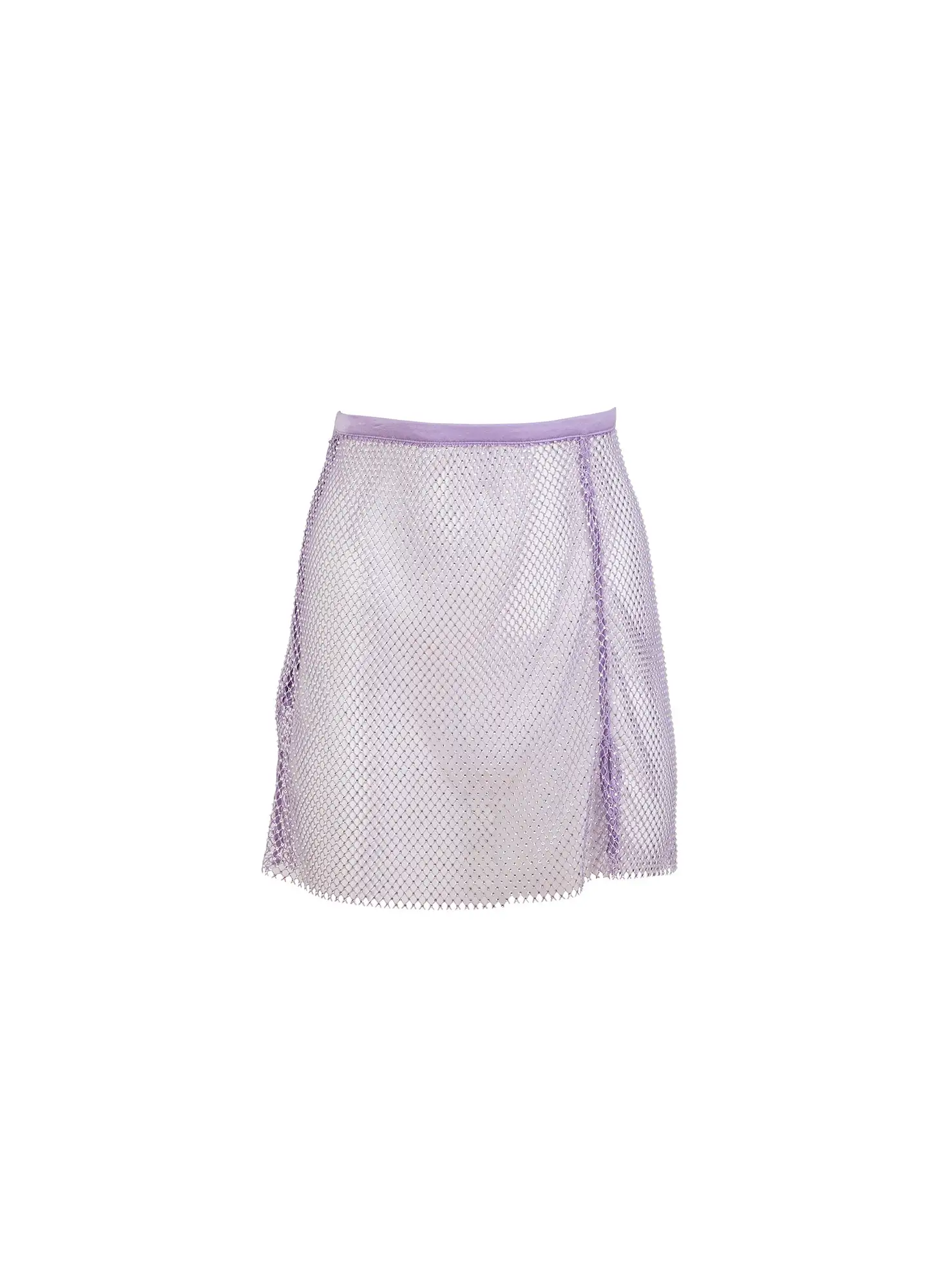 Fleur Du Mal Rhinestone Fishnet Mini Skirt 9 Fleur Du Mal Rhinestone Fishnet Mini Skirt - Image 9