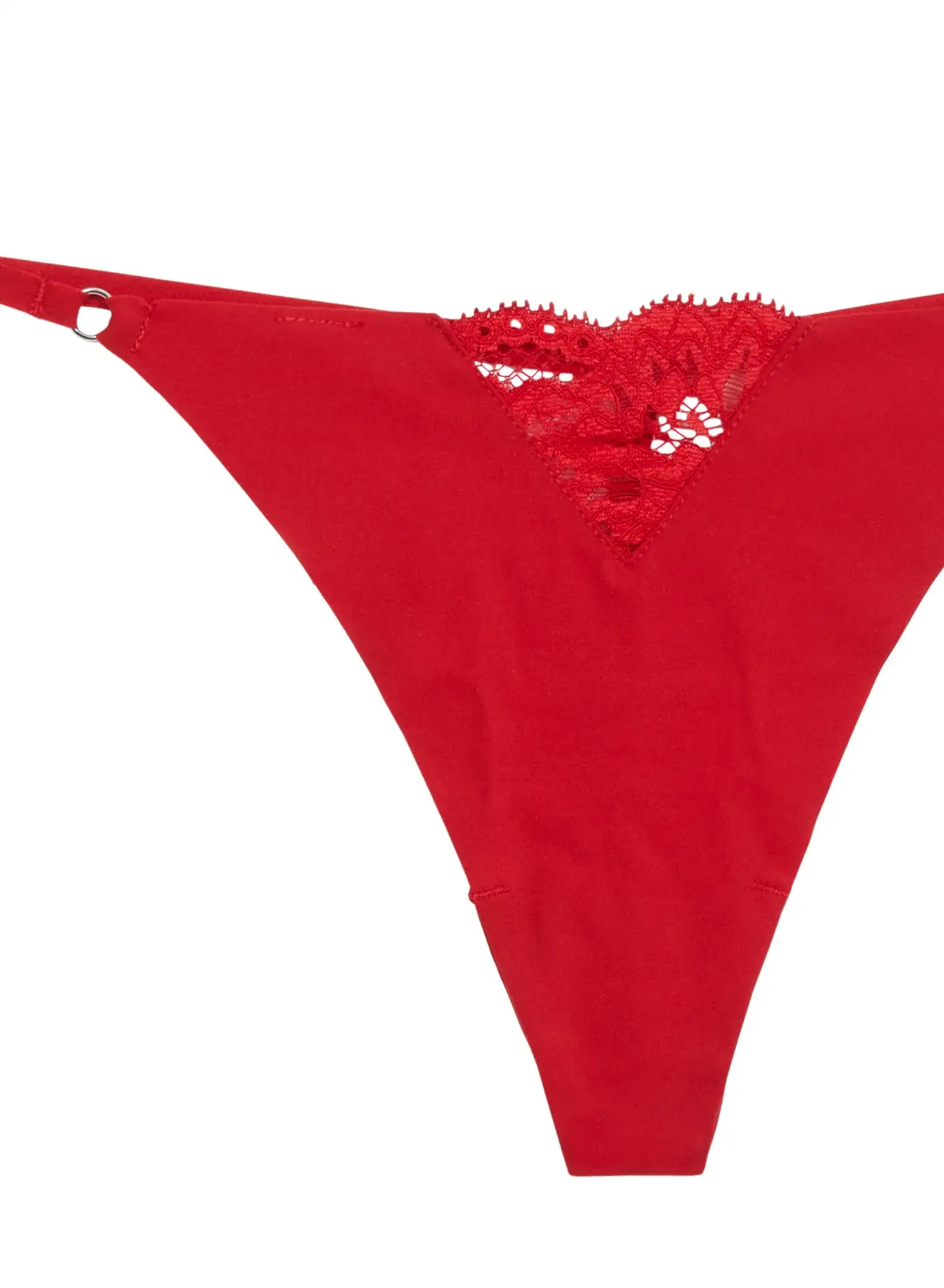 Fleur Du Mal Charlotte Lace No Show V-String 5 Fleur Du Mal Charlotte Lace No Show V-String - Image 5