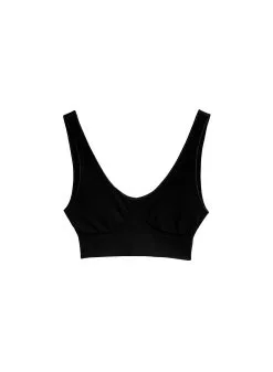 Fleur Du Mal Le Body Seamless Bralette -Lingerie Store seamlessbraletteblackflat1